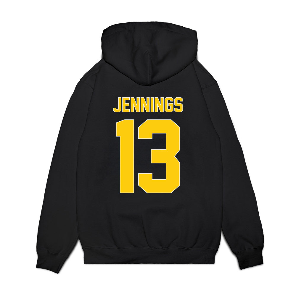 App State - NCAA Men's Basketball : Kasen Jennings - Vintage Basketball Premium Hooded Sweatshirt-1