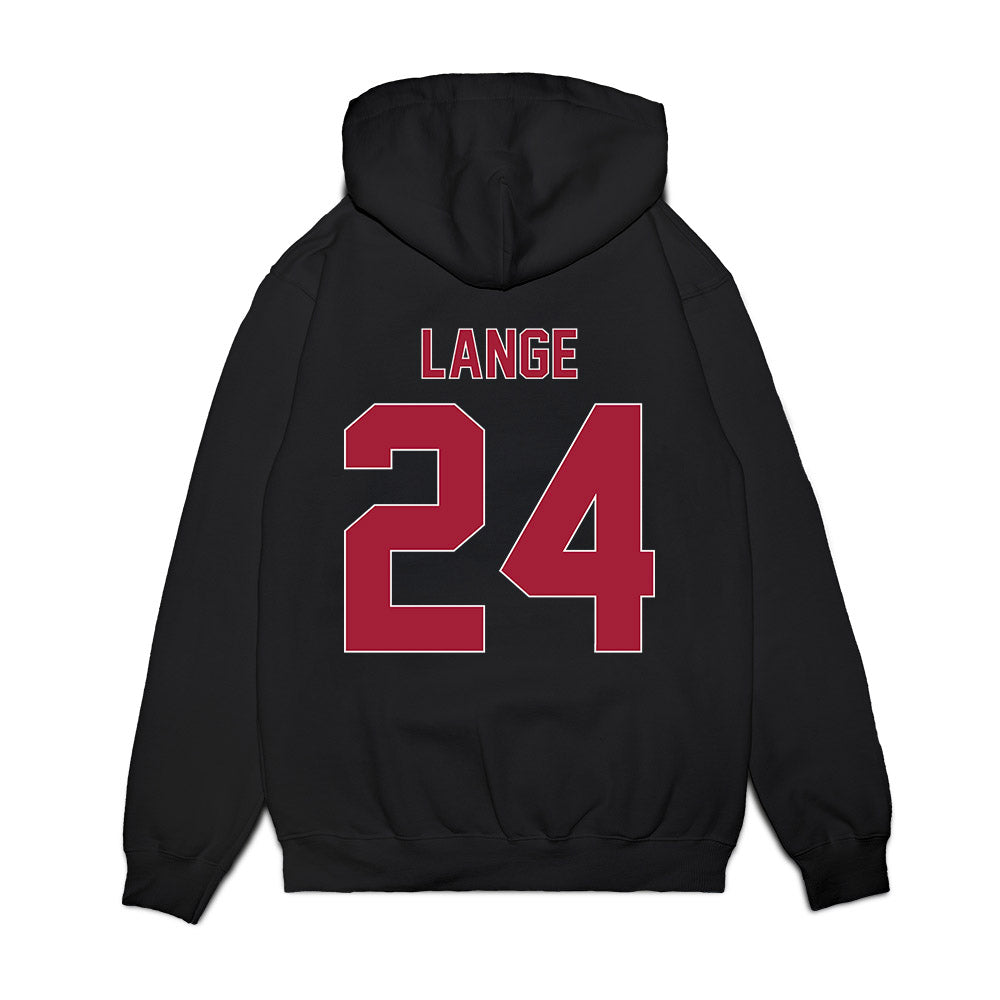 St. Joe's - NCAA Men's Basketball : Will Lange - Vintage Basketball Premium Hooded Sweatshirt-1