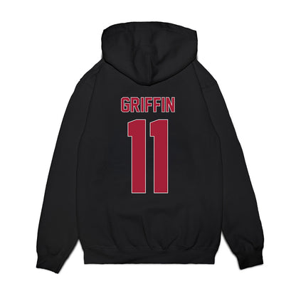 St. Joe's - NCAA Women's Basketball : Kaylie Griffin - Vintage Basketball Premium Hooded Sweatshirt-1