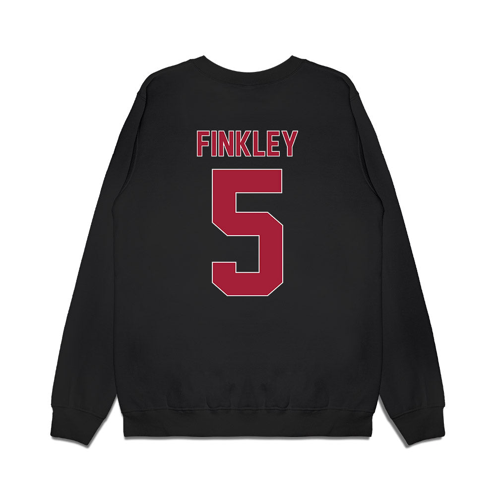 St. Joe's - NCAA Men's Basketball : Anthony Finkley - Vintage Basketball Premium Crewneck Sweatshirt-1