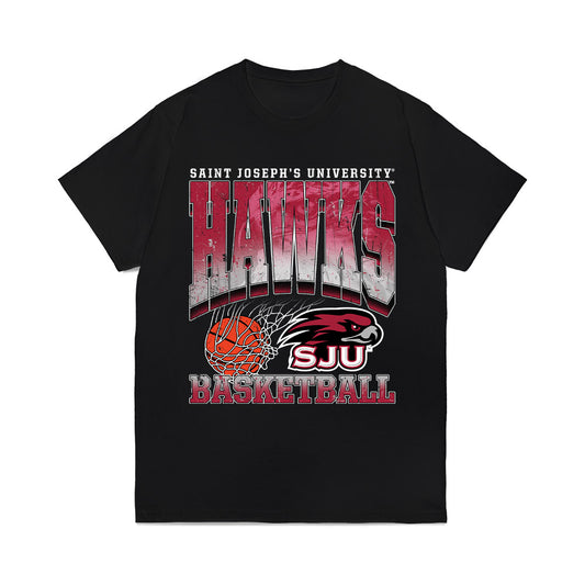 St. Joe's - NCAA Women's Basketball : Kaylinn Bethea - Vintage Basketball Comfort Colors T-Shirt-0