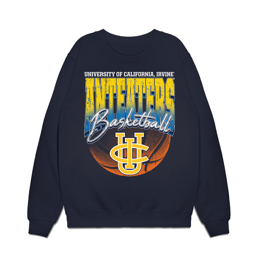 UCI - NCAA Men's Basketball : Elijah Chol - Vintage Basketball Shersey Premium Crewneck Sweatshirt-0