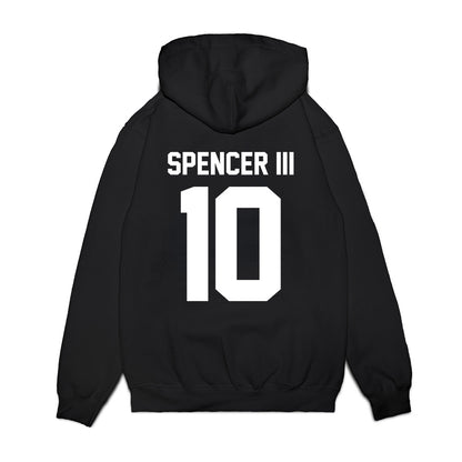 Sioux Falls - NCAA Men's Basketball : James Spencer III - Vintage Basketball Premium Hooded Sweatshirt-1