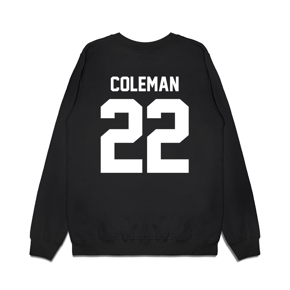 Sioux Falls - NCAA Women's Basketball : Dani Coleman - Vintage Basketball Premium Crewneck Sweatshirt-1