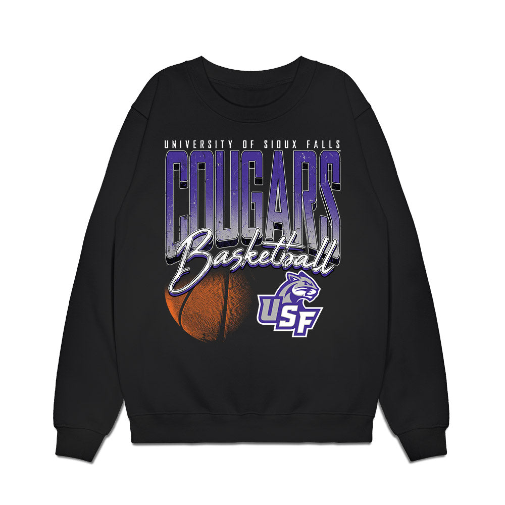 Sioux Falls - NCAA Men's Basketball : Marshall Smythe - Vintage Basketball Premium Crewneck Sweatshirt-0