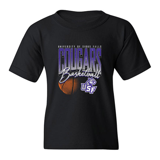 Sioux Falls - NCAA Men's Basketball : Kyle Ingwerson - Vintage Basketball Youth T-Shirt-0