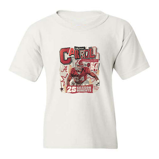 Alabama - NCAA Football : Michael Carroll - Individual Caricature Youth T-Shirt-0