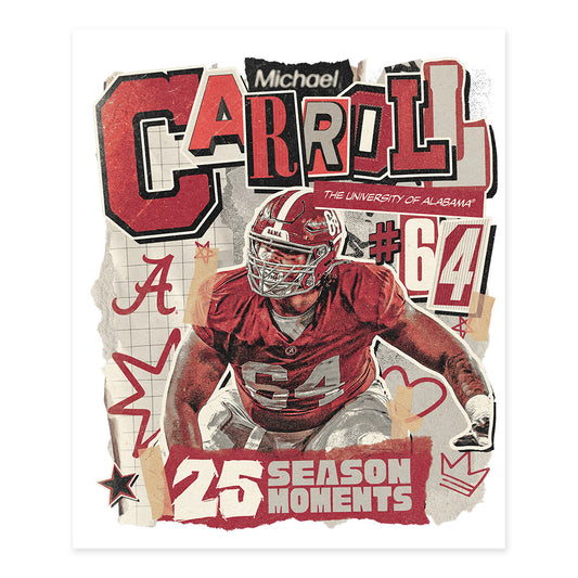 Alabama - NCAA Football : Michael Carroll - 25 Season Moments Poster 20x24-0