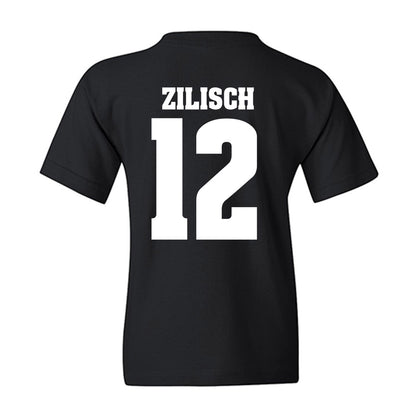 Wisconsin - NCAA Women's Ice Hockey : McKayla Zilisch - Vintage Hockey Youth T-Shirt-1