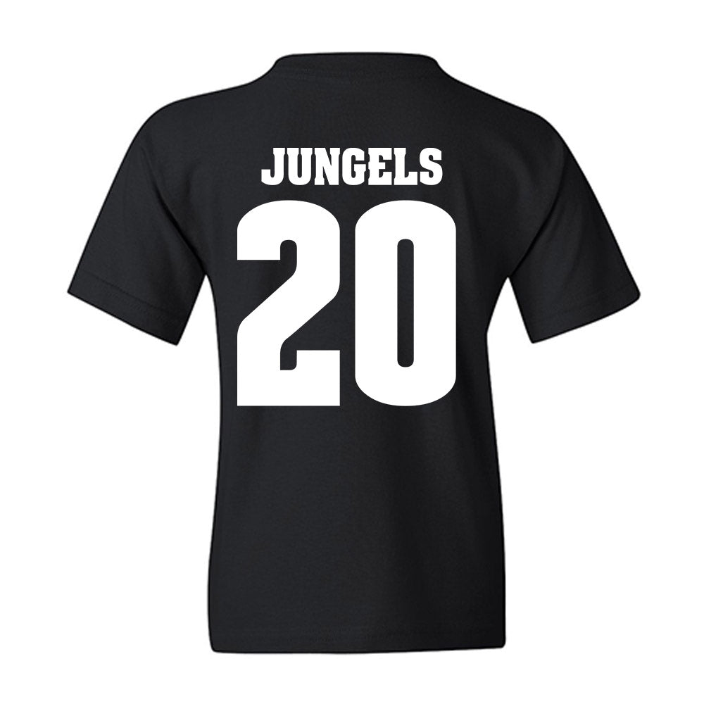 Wisconsin - NCAA Women's Ice Hockey : Vivian Jungels - Vintage Hockey Youth T-Shirt-1