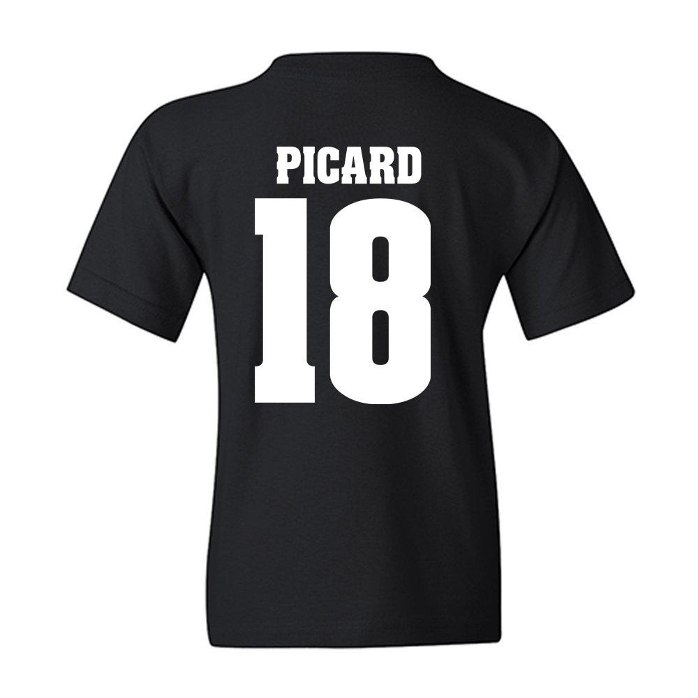 Wisconsin - NCAA Women's Ice Hockey : Marianne Picard - Vintage Hockey Youth T-Shirt-1