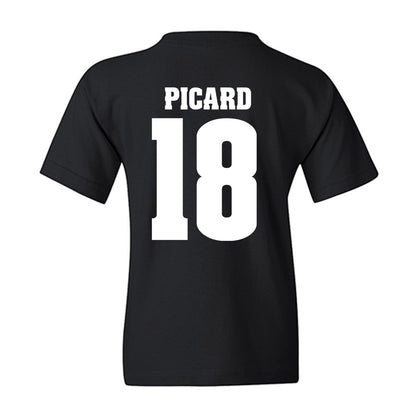 Wisconsin - NCAA Women's Ice Hockey : Marianne Picard - Vintage Hockey Youth T-Shirt-1