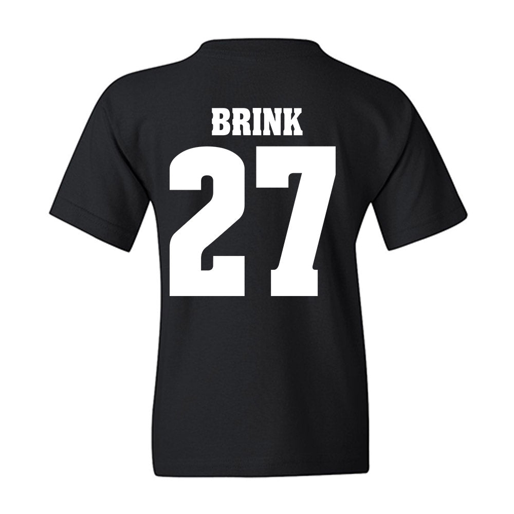 Wisconsin - NCAA Men's Ice Hockey : Finn Brink - Vintage Hockey Youth T-Shirt-1