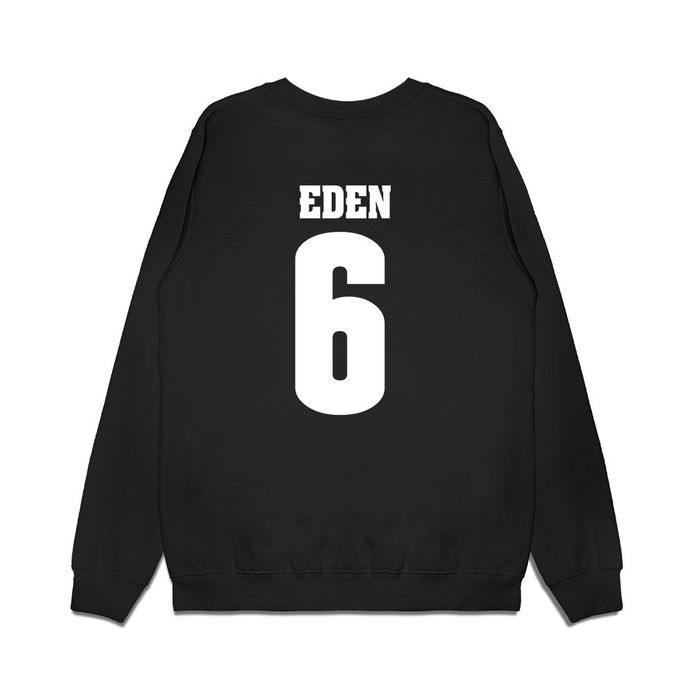 Wisconsin - NCAA Women's Ice Hockey : Lacey Eden - Vintage Hockey Premium Crewneck Sweatshirt-1