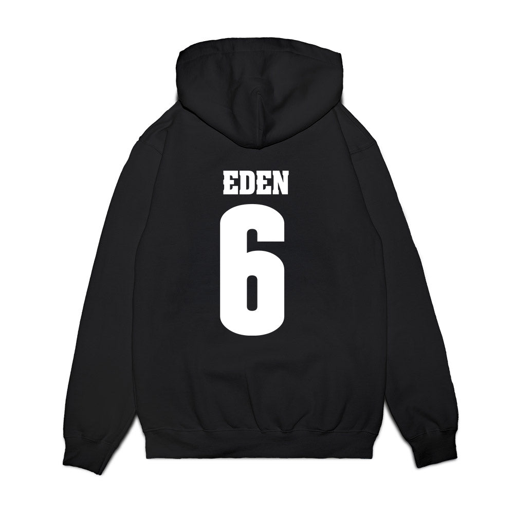 Wisconsin - NCAA Women's Ice Hockey : Lacey Eden - Vintage Hockey Premium Hooded Sweatshirt-1