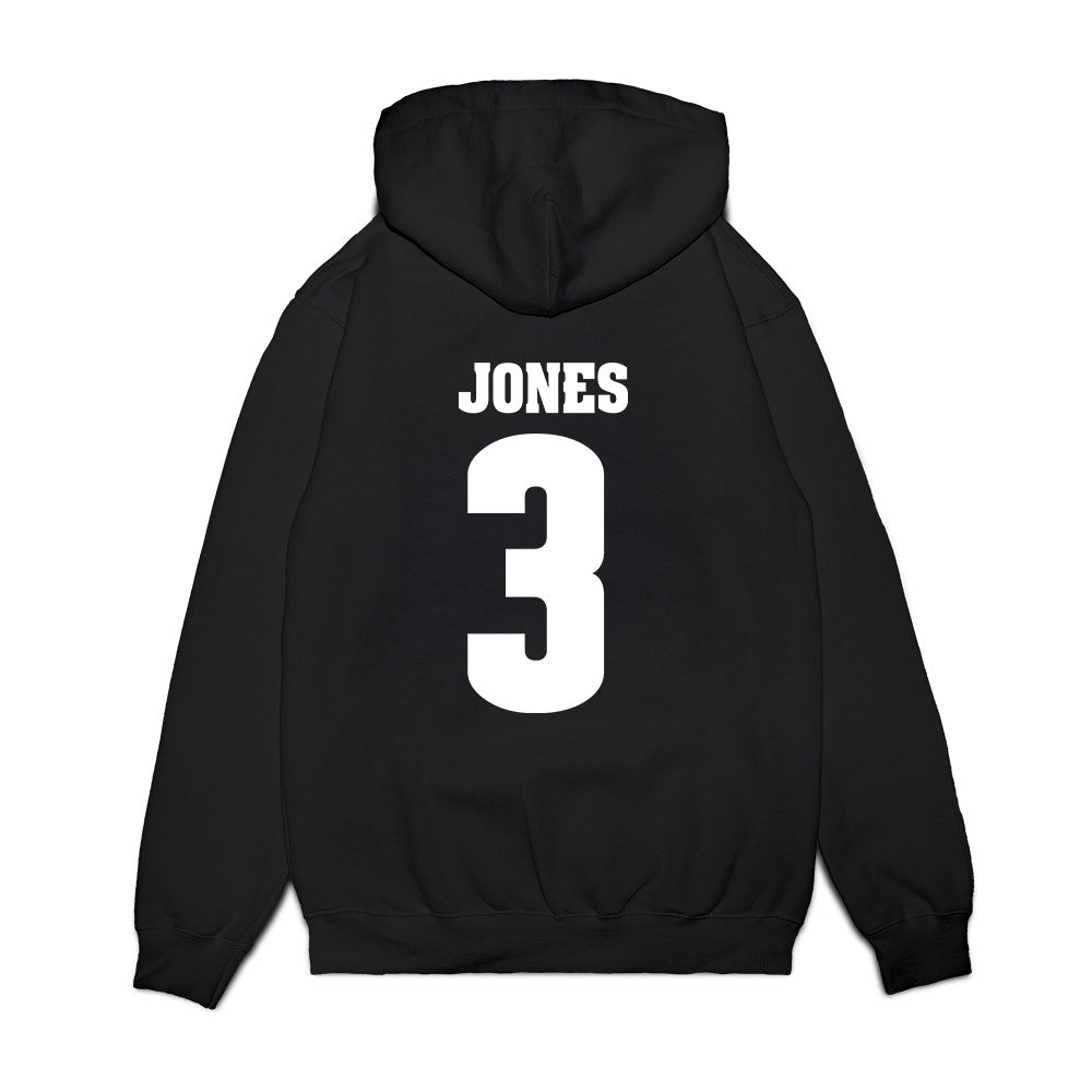 Wisconsin - NCAA Women's Ice Hockey : Mackenzie Jones - Vintage Hockey Premium Hooded Sweatshirt-1