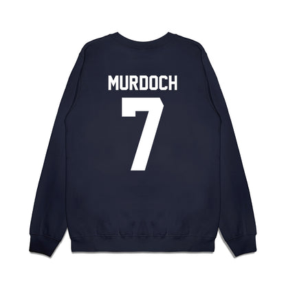 UConn - NCAA Women's Ice Hockey : Claire Murdoch - Vintage Premium Crewneck Sweatshirt-1