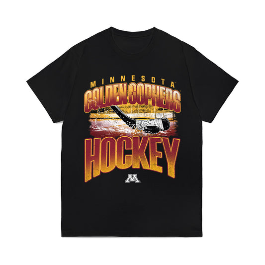 Minnesota - NCAA Men's Ice Hockey : Luca Di Pasquo - Vintage Shersey Comfort Colors T-Shirt-0