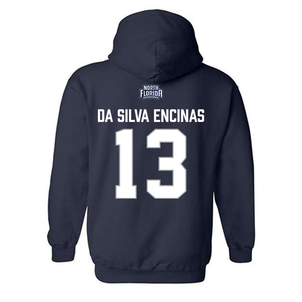 UNF - NCAA Beach Volleyball : Andrea Da Silva Encinas - Classic Shersey Hooded Sweatshirt-1