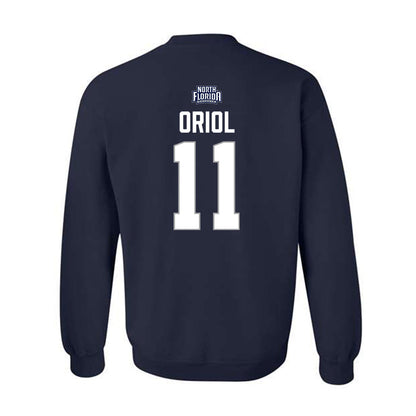 UNF - NCAA Men's Basketball : Kamrin Oriol - Classic Shersey Crewneck Sweatshirt-1