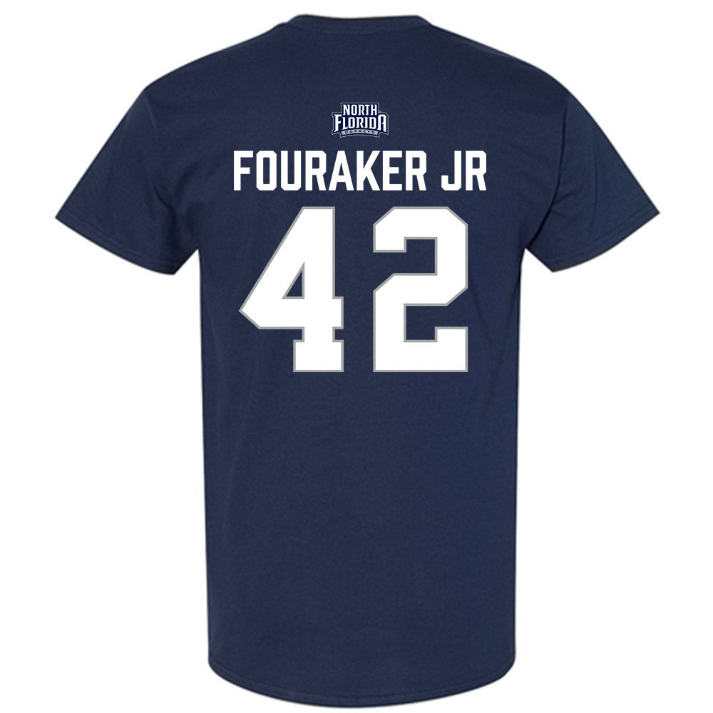 UNF - NCAA Baseball : Eric Fouraker Jr - Classic Shersey T-Shirt-1