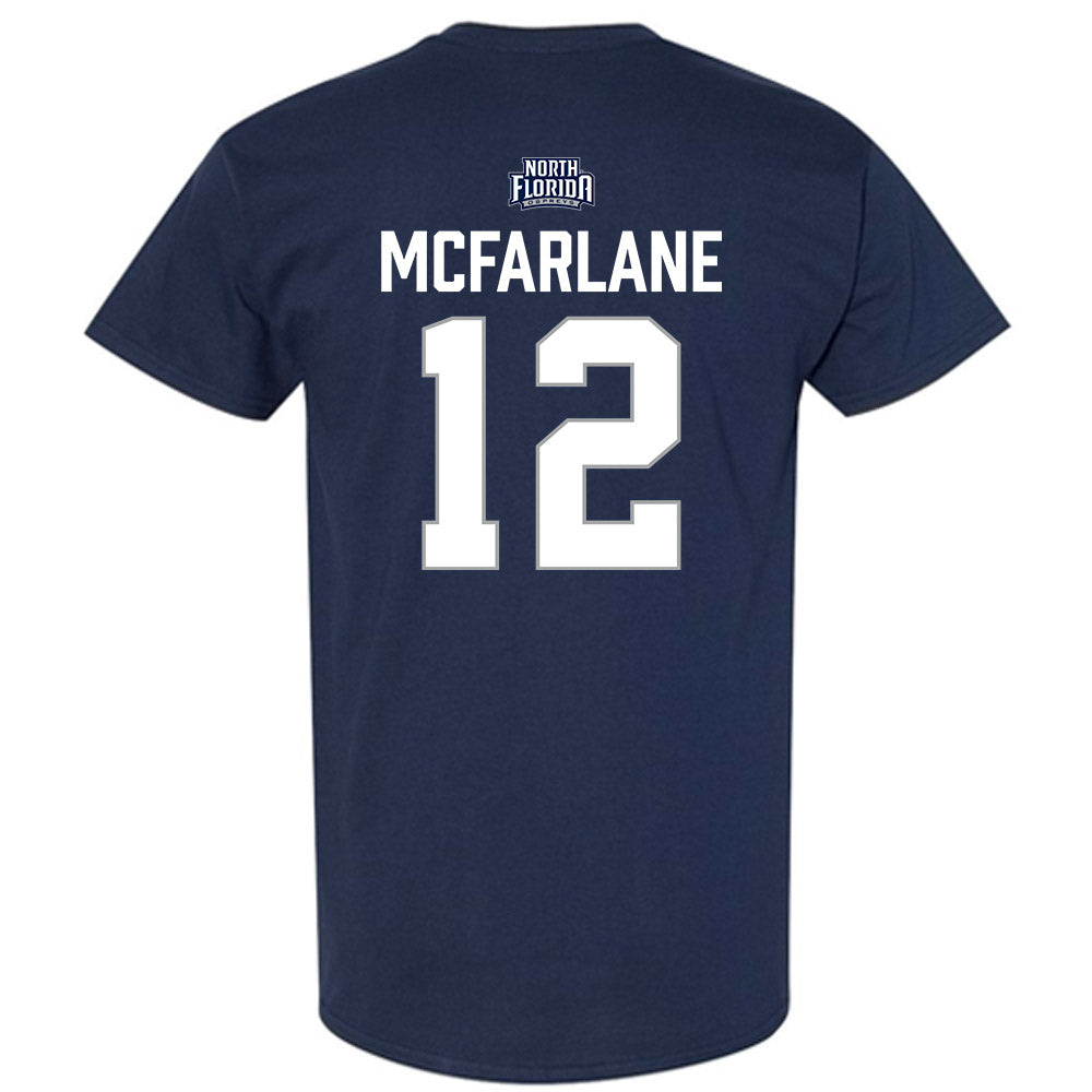 UNF - NCAA Men's Soccer : Michael McFarlane - Classic Shersey T-Shirt-1