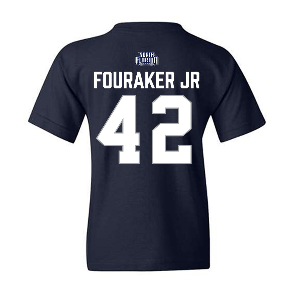 UNF - NCAA Baseball : Eric Fouraker Jr - Classic Shersey Youth T-Shirt-1