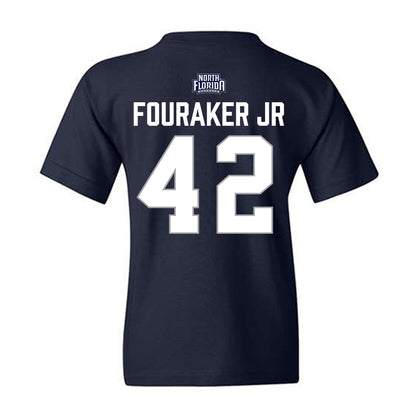 UNF - NCAA Baseball : Eric Fouraker Jr - Classic Shersey Youth T-Shirt-1
