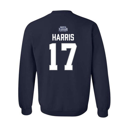 UNF - NCAA Men's Soccer : Jacob Harris - Classic Shersey Crewneck Sweatshirt-1