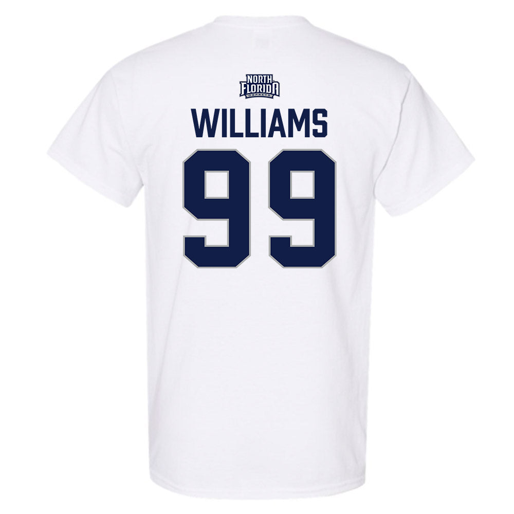 UNF - NCAA Men's Soccer : Caden Williams - Classic Shersey T-Shirt-1