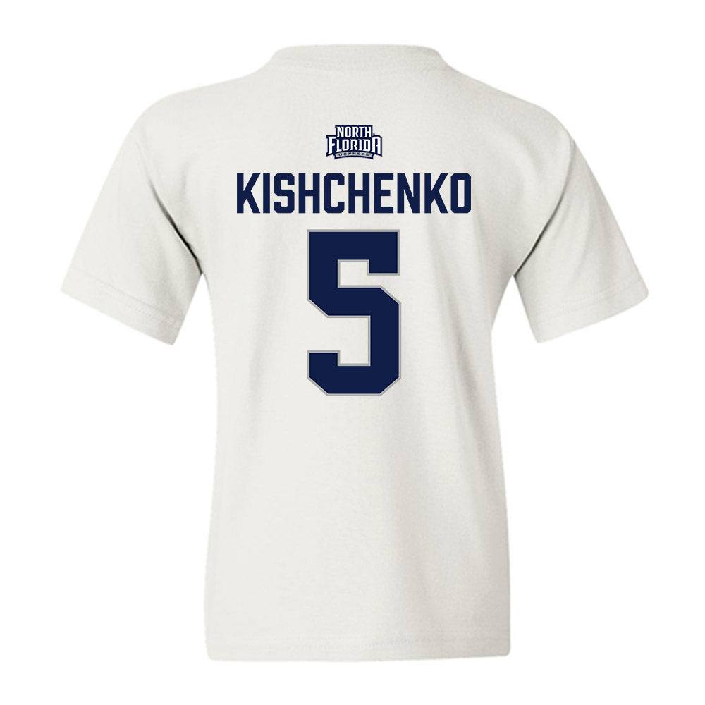 UNF - NCAA Men's Soccer : Nicholas kishchenko - Classic Shersey Youth T-Shirt-1