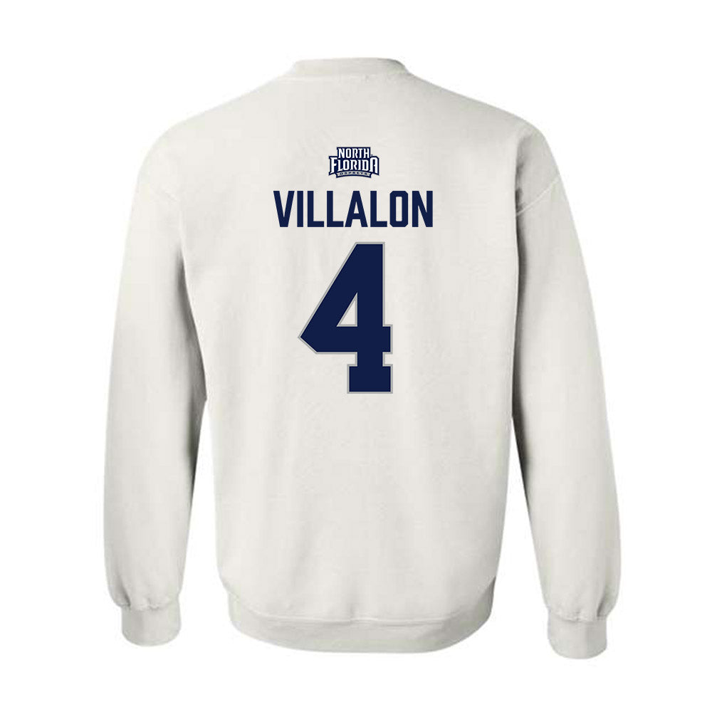 UNF - NCAA Beach Volleyball : Natalie Villalon - Classic Shersey Crewneck Sweatshirt-1