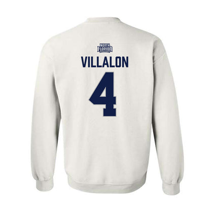 UNF - NCAA Beach Volleyball : Natalie Villalon - Classic Shersey Crewneck Sweatshirt-1