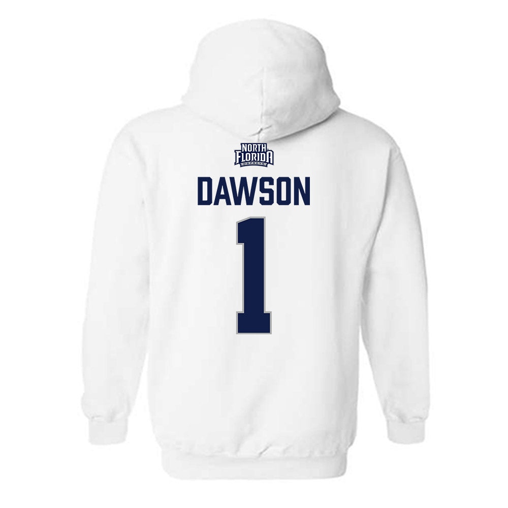 UNF - NCAA Women's Volleyball : Sofia Dawson - Classic Shersey Hooded Sweatshirt-1