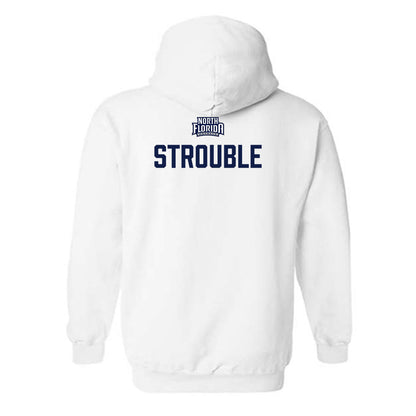 UNF - NCAA Men's Track & Field : Jayvin Strouble - Classic Shersey Hooded Sweatshirt-1
