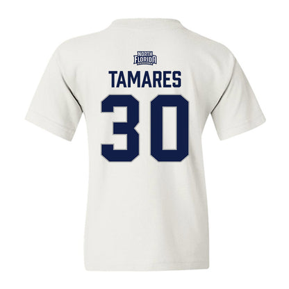 UNF - NCAA Women's Soccer : Taylor Tamares - Classic Shersey Youth T-Shirt-1
