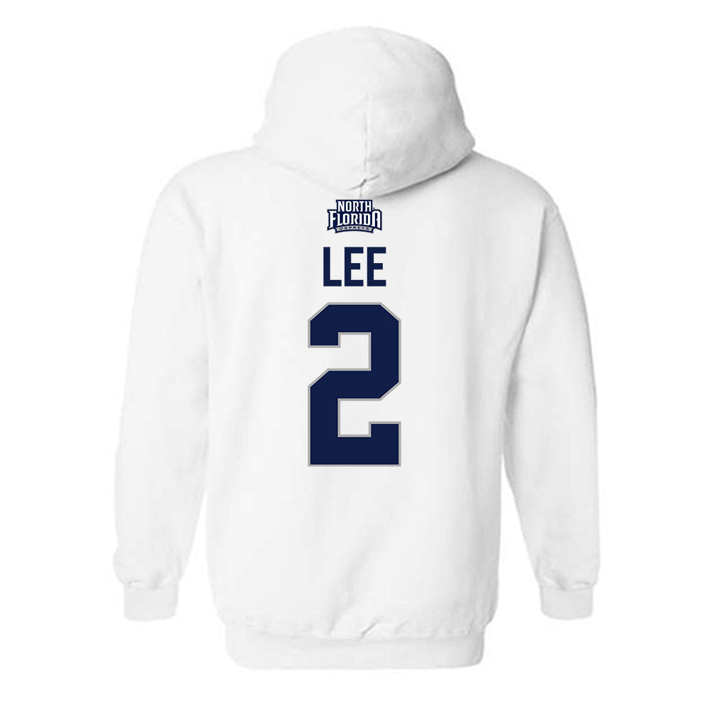 UNF - NCAA Men's Basketball : Mason Lee - Classic Shersey Hooded Sweatshirt-1