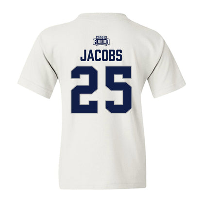 UNF - NCAA Men's Basketball : Gabriel Jacobs - Classic Shersey Youth T-Shirt-1