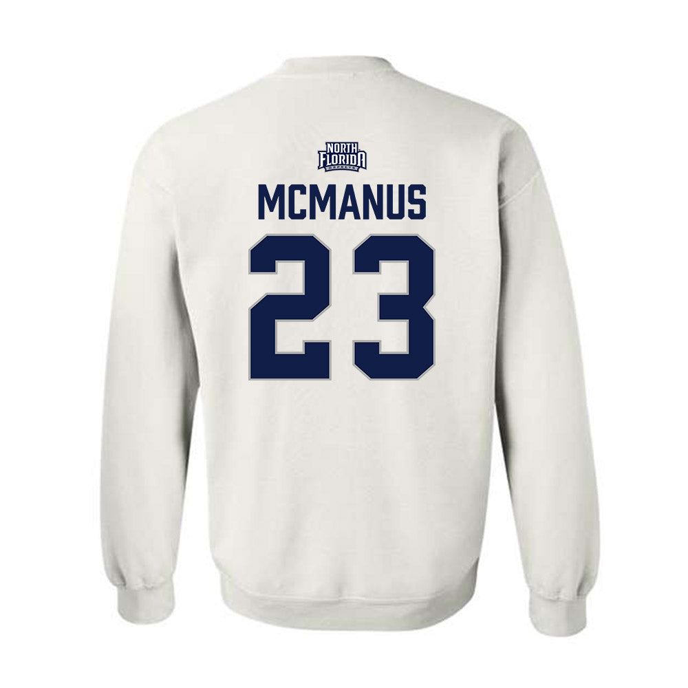 UNF - NCAA Men's Soccer : Brian McManus - Classic Shersey Crewneck Sweatshirt-1