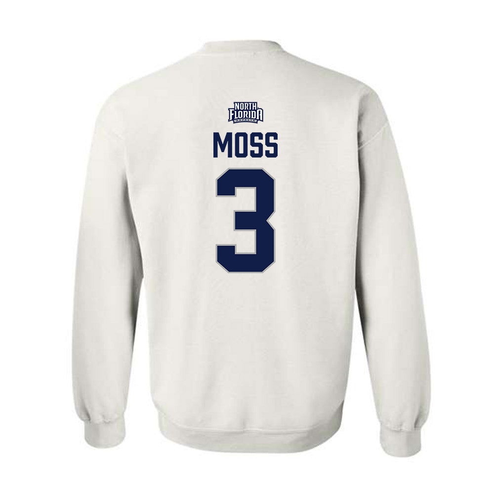UNF - NCAA Men's Soccer : Jonathan Moss - Classic Shersey Crewneck Sweatshirt-1