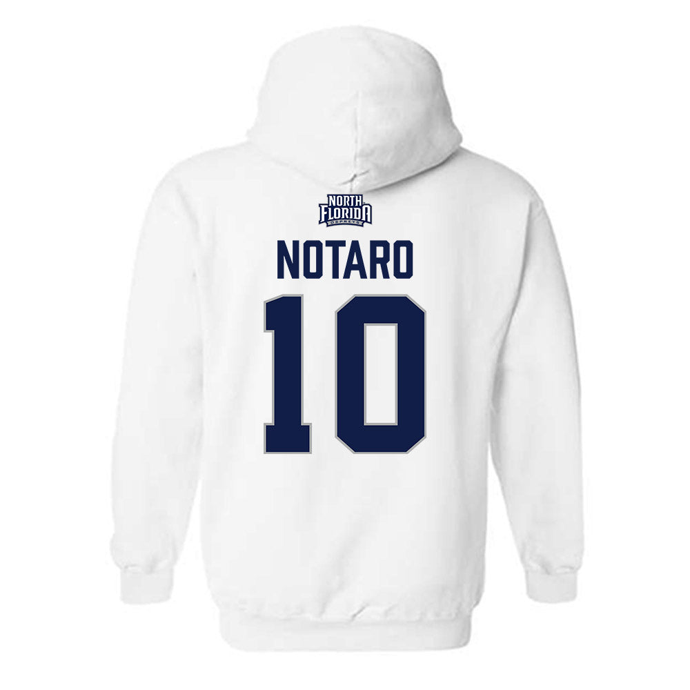 UNF - NCAA Beach Volleyball : Sophia Notaro - Classic Shersey Hooded Sweatshirt-1