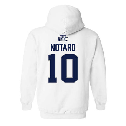 UNF - NCAA Beach Volleyball : Sophia Notaro - Classic Shersey Hooded Sweatshirt-1