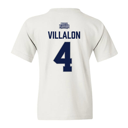 UNF - NCAA Beach Volleyball : Natalie Villalon - Classic Shersey Youth T-Shirt-1
