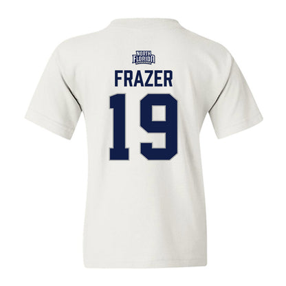UNF - NCAA Women's Soccer : Sarah Frazer - Classic Shersey Youth T-Shirt-1