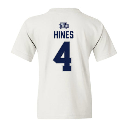 UNF - NCAA Men's Basketball : Devin Hines - Classic Shersey Youth T-Shirt-1