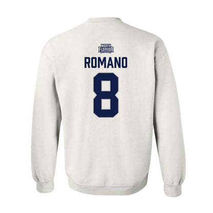 UNF - NCAA Men's Soccer : Mark Romano - Classic Shersey Crewneck Sweatshirt-1