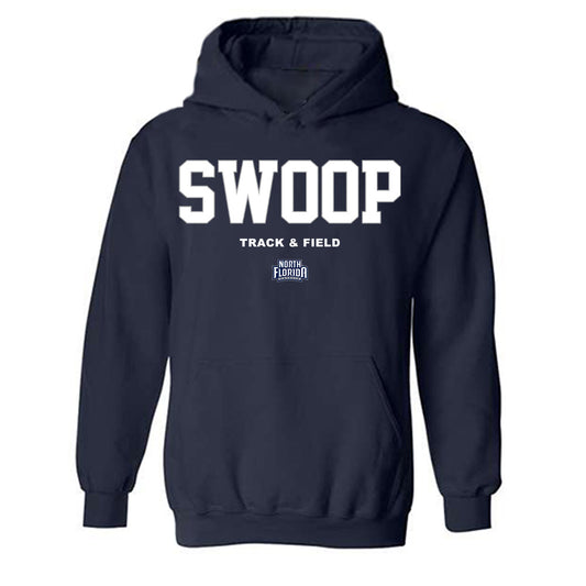 UNF - NCAA Men's Track & Field : Jayvin Strouble - Classic Shersey Hooded Sweatshirt-0
