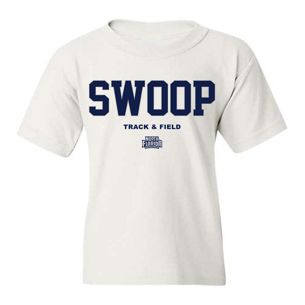 UNF - NCAA Women's Track & Field : Ivory Edgecomb - Classic Shersey Youth T-Shirt-0