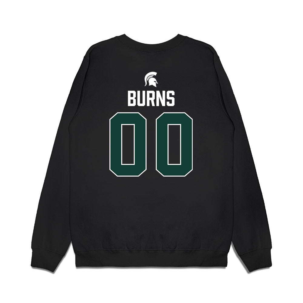 Michigan State - NCAA Women's Field Hockey : Gracie Burns - Vintage Premium Crewneck Sweatshirt-1