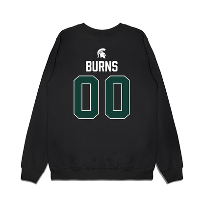 Michigan State - NCAA Women's Field Hockey : Gracie Burns - Vintage Premium Crewneck Sweatshirt-1